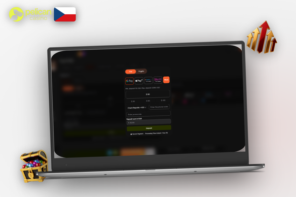 Aktivace uvítacího bonusu po vkladu v Pelican Casino – splň podmínky snadno